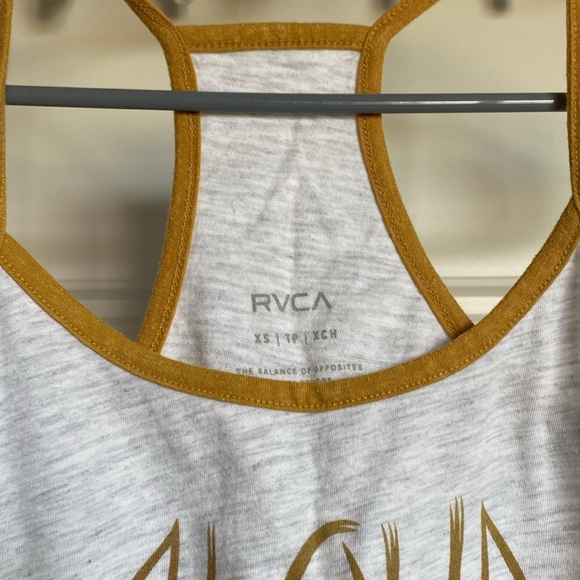 RVCA RACERBACK TANK TOP - Picture 2 of 3